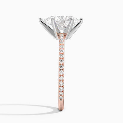 ecomposer-view with diamond shape-pear,ecomposer-size-1.5-ct,ecomposer-metal type-rose-gold-18k