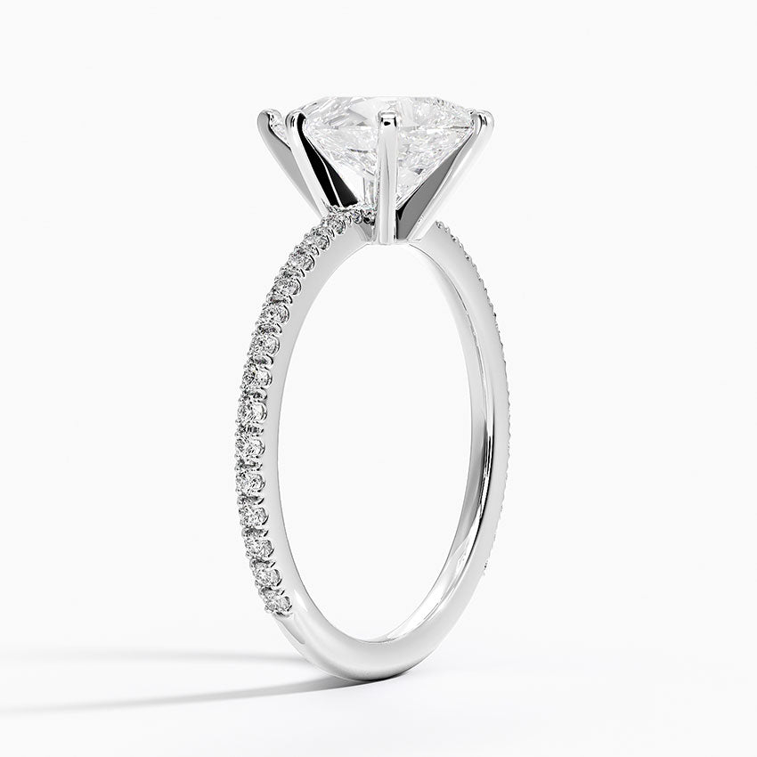 ecomposer-view with diamond shape-pear,ecomposer-size-1.5-ct,ecomposer-metal type-white-gold-18k