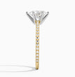 ecomposer-view with diamond shape-pear,ecomposer-size-1-ct,ecomposer-metal type-yellow-gold-18k