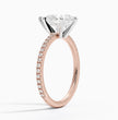 ecomposer-view with diamond shape-pear,ecomposer-size-2-ct,ecomposer-metal type-rose-gold-18k