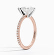 ecomposer-metal type-rose-gold-18K,ecomposer-ring setting-pave