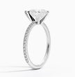 ecomposer-view with diamond shape-pear,ecomposer-size-2-ct,ecomposer-metal type-white-gold-18k