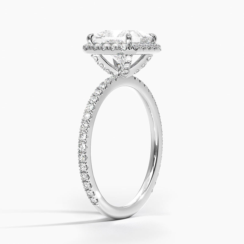 ecomposer-view with diamond shape-princess,ecomposer-size-1.5-ct,ecomposer-metal type-white-gold-18k