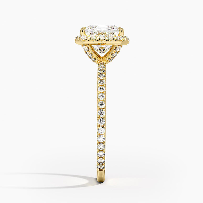 ecomposer-view with diamond shape-princess,ecomposer-size-1.5-ct,ecomposer-metal type-yellow-gold-18k