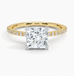 ecomposer-metal type-yellow-gold-18K,ecomposer-ring setting-pave