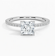 ecomposer-metal type-white-gold-18K,ecomposer-ring setting-pave