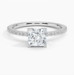 1.00 Carat Princess Diamond | Lab Grown Diamond | F | VS1