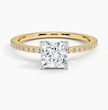 ecomposer-metal type-yellow-gold-18K,ecomposer-ring setting-pave