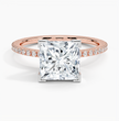 ecomposer-metal type-rose-gold-18K,ecomposer-ring setting-pave