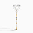 ecomposer-view with diamond shape-princess,ecomposer-size-2-ct,ecomposer-metal type-yellow-gold-18k