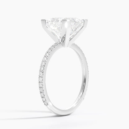 ecomposer-view with diamond shape-princess,ecomposer-size-3-ct,ecomposer-metal type-white-gold-18k