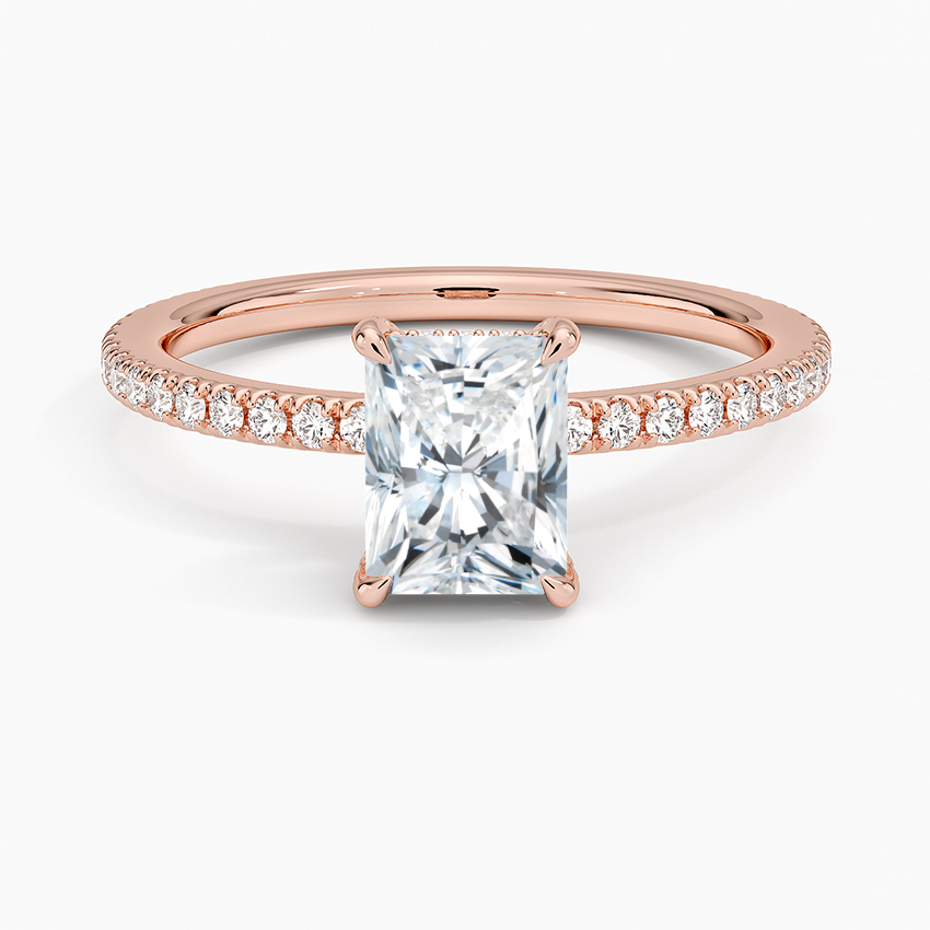 ecomposer-metal type-rose-gold-18K,ecomposer-ring setting-pave