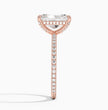 ecomposer-view with diamond shape-radiant,ecomposer-size-2.5-ct,ecomposer-metal type-rose-gold-18k