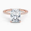 ecomposer-metal type-rose-gold-18K,ecomposer-ring setting-pave