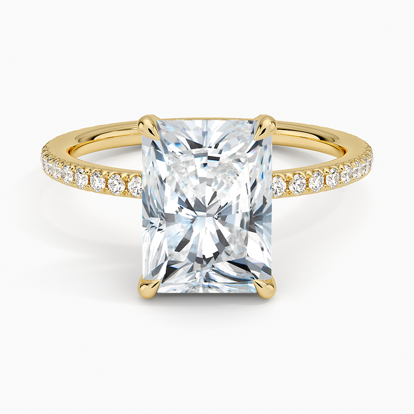 ecomposer-view with diamond shape-radiant,ecomposer-size-2.5-ct,ecomposer-metal type-yellow-gold-18k