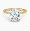 ecomposer-view with diamond shape-radiant,ecomposer-size-2-ct,ecomposer-metal type-yellow-gold-18k