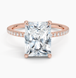 ecomposer-view with diamond shape-radiant,ecomposer-size-3-ct,ecomposer-metal type-rose-gold-18k