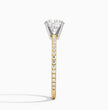 ecomposer-view with diamond shape-round,ecomposer-size-1-ct,ecomposer-metal type-yellow-gold-18k