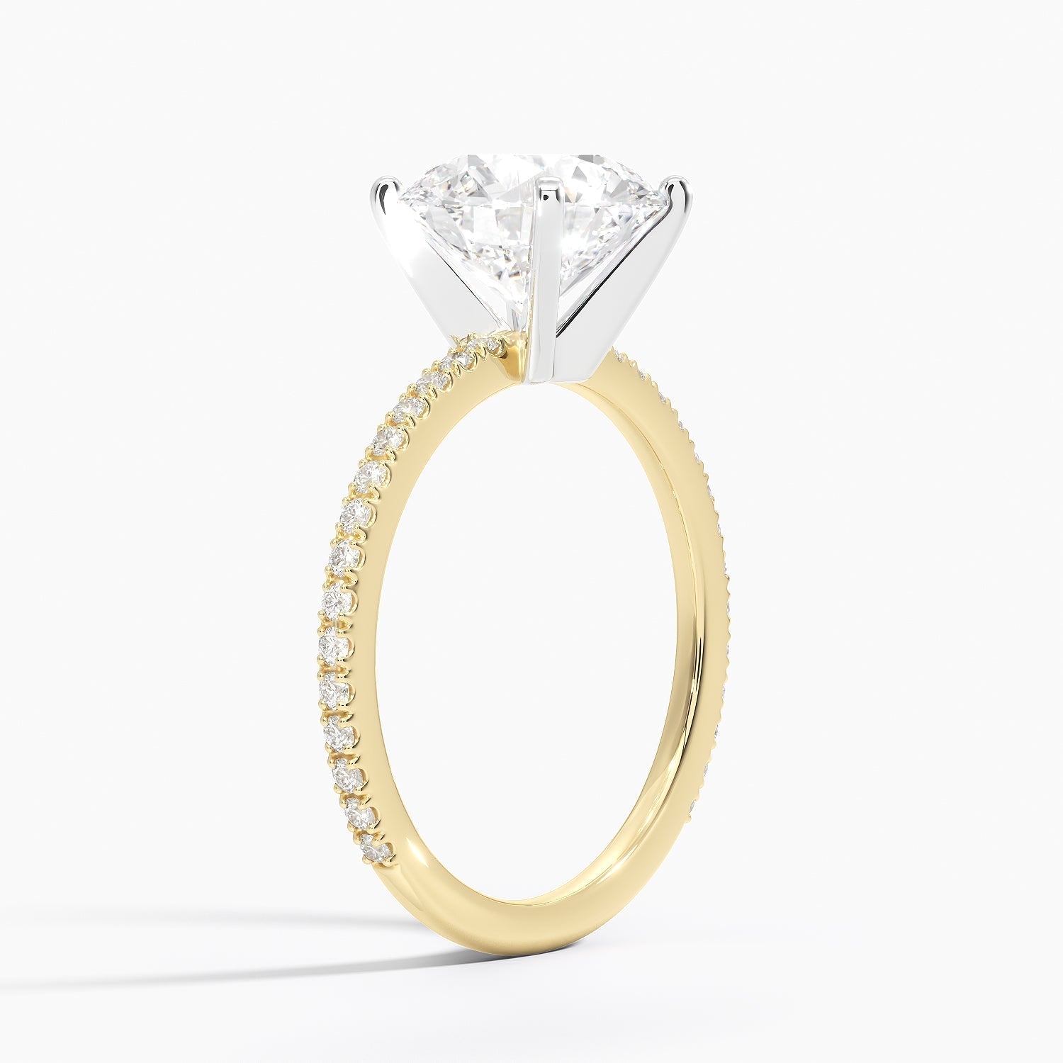 ecomposer-view with diamond shape-round,ecomposer-size-2.5-ct,ecomposer-metal type-yellow-gold-18k