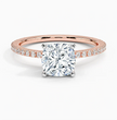 ecomposer-view with diamond shape-cushion,ecomposer-size-1.5-ct,ecomposer-metal type-rose-gold-18k