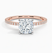 ecomposer-view with diamond shape-cushion,ecomposer-size-1.5-ct,ecomposer-metal type-rose-gold-18k