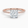 ecomposer-view with diamond shape-cushion,ecomposer-size-1.5-ct,ecomposer-metal type-rose-gold-18k
