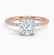 ecomposer-view with diamond shape-cushion,ecomposer-size-1.5-ct,ecomposer-metal type-rose-gold-18k