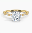ecomposer-view with diamond shape-cushion,ecomposer-size-1.5-ct,ecomposer-metal type-yellow-gold-18k