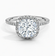 ecomposer-view with diamond shape-cushion,ecomposer-size-2-ct,ecomposer-metal type-white-gold-18k