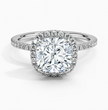 ecomposer-view with diamond shape-cushion,ecomposer-size-2-ct,ecomposer-metal type-white-gold-18k