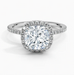 ecomposer-view with diamond shape-cushion,ecomposer-size-2-ct,ecomposer-metal type-white-gold-18k