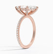 ecomposer-view with diamond shape-marquise, ecomposer-metal type-rose-gold-18k