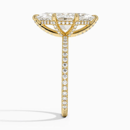 ecomposer-view with diamond shape-marquise, ecomposer-metal type-yellow-gold-18k