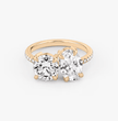 ecomposer-view with diamond shape-round-and-oval,ecomposer-metal type-rose-gold-18k
