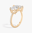ecomposer-view with diamond shape-round-and-pear,ecomposer-metal type-rose-gold-18k