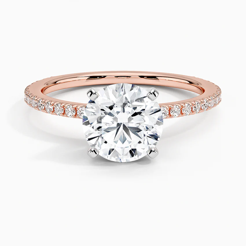 ecomposer-view with diamond shape-round,ecomposer-size-1.5-ct,ecomposer-metal type-rose-gold-18k