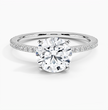 ecomposer-metal type-white-gold-18K,ecomposer-ring setting-pave