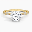 ecomposer-metal type-yellow-gold-18K,ecomposer-ring setting-pave