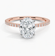 ecomposer-metal type-rose-gold-18K,ecomposer-ring setting-pave