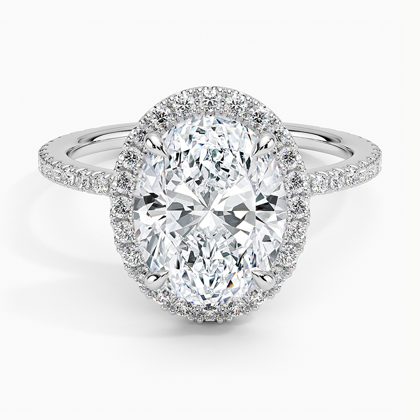 ecomposer-view with diamond shape-oval,ecomposer-size-2.5-ct,ecomposer-metal type-white-gold-18k