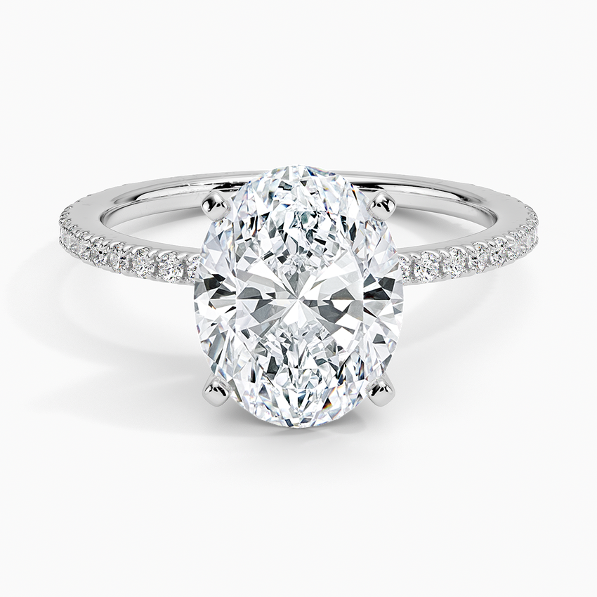 ecomposer-view with diamond shape-oval,ecomposer-size-2.5-ct,ecomposer-metal type-white-gold-18k