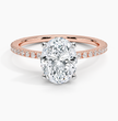 ecomposer-view with diamond shape-oval,ecomposer-size-2-ct,ecomposer-metal type-rose-gold-18k