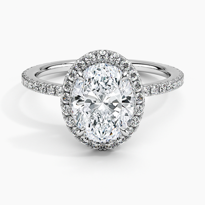 ecomposer-view with diamond shape-oval,ecomposer-size-2-ct,ecomposer-metal type-white-gold-18k