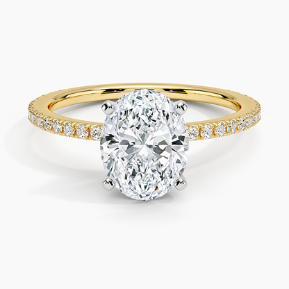 ecomposer-view with diamond shape-oval,ecomposer-size-2-ct,ecomposer-metal type-yellow-gold-18k