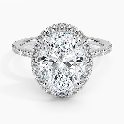 ecomposer-view with diamond shape-oval,ecomposer-size-3-ct,ecomposer-metal type-white-gold-18k