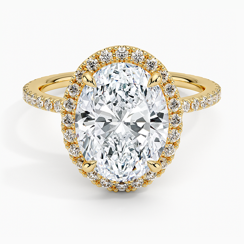 ecomposer-view with diamond shape-oval,ecomposer-size-3-ct,ecomposer-metal type-yellow-gold-18k