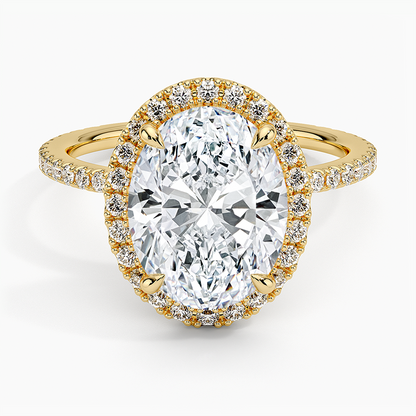 ecomposer-view with diamond shape-oval,ecomposer-size-3-ct,ecomposer-metal type-yellow-gold-18k