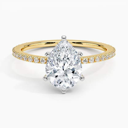 ecomposer-view with diamond shape-pear,ecomposer-size-1.5-ct,ecomposer-metal type-yellow-gold-18k