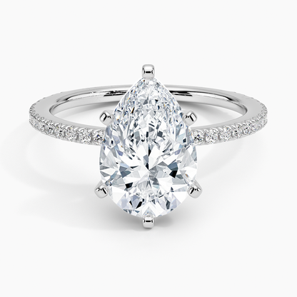 ecomposer-view with diamond shape-pear,ecomposer-size-2.5-ct,ecomposer-metal type-white-gold-18k