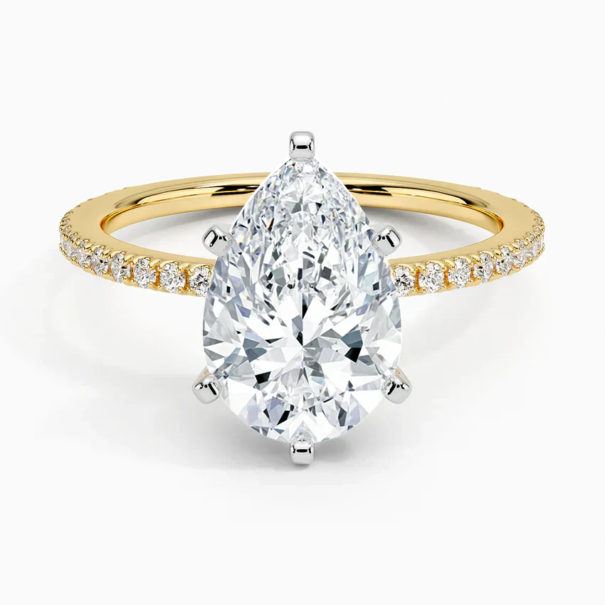 ecomposer-view with diamond shape-pear,ecomposer-size-2.5-ct,ecomposer-metal type-yellow-gold-18k